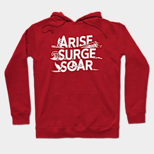 Arise and Render Service to Humanity - Baha'i Faith Hoodie